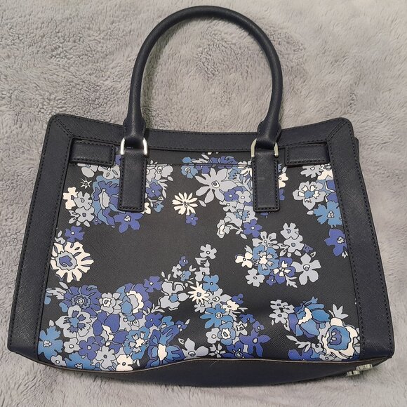 Michael Kors Dillion Navy Satchel - Picture 2 of 3